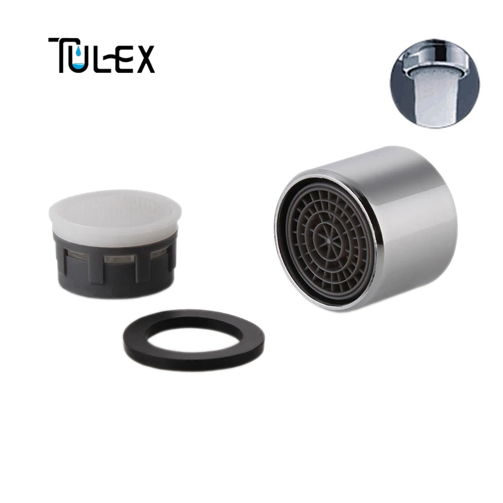 TULEX кран аэратор 22 мм внутренняя резьба полный поток кран насадка Bubbler кран фильтр аксессуары для ванной комнаты