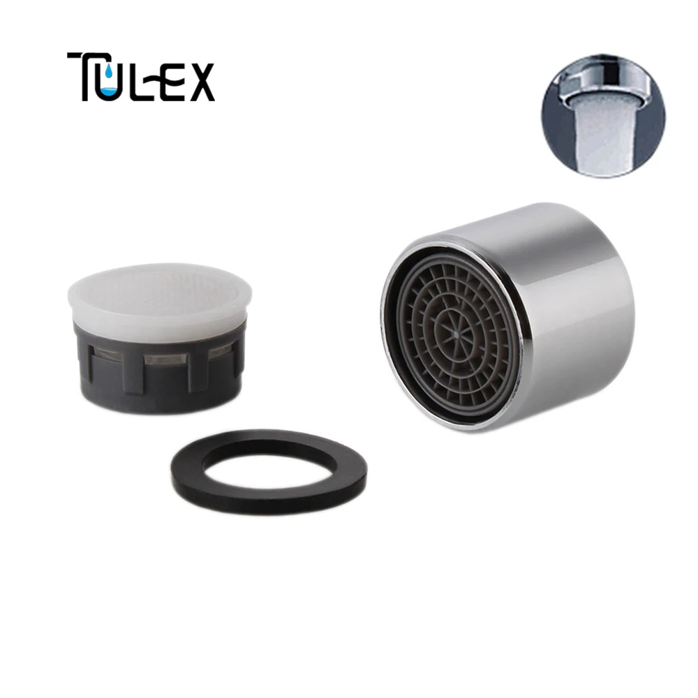 TULEX аэратор для крана 22 мм внутренняя резьба полный поток кран насадка Bubbler кран фильтр аксессуары для ванной комнаты