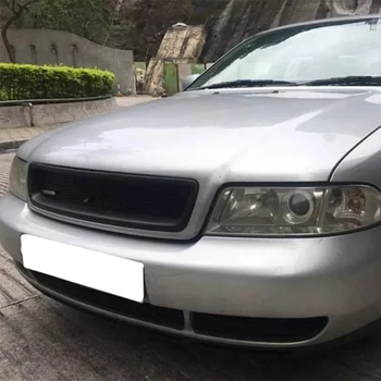 

Use For Audi A4 Racing Grills 1996--2001 Year Carbon Fibre/FRP Refitt Front Center Racing Grille Cover Accessorie Body Kit