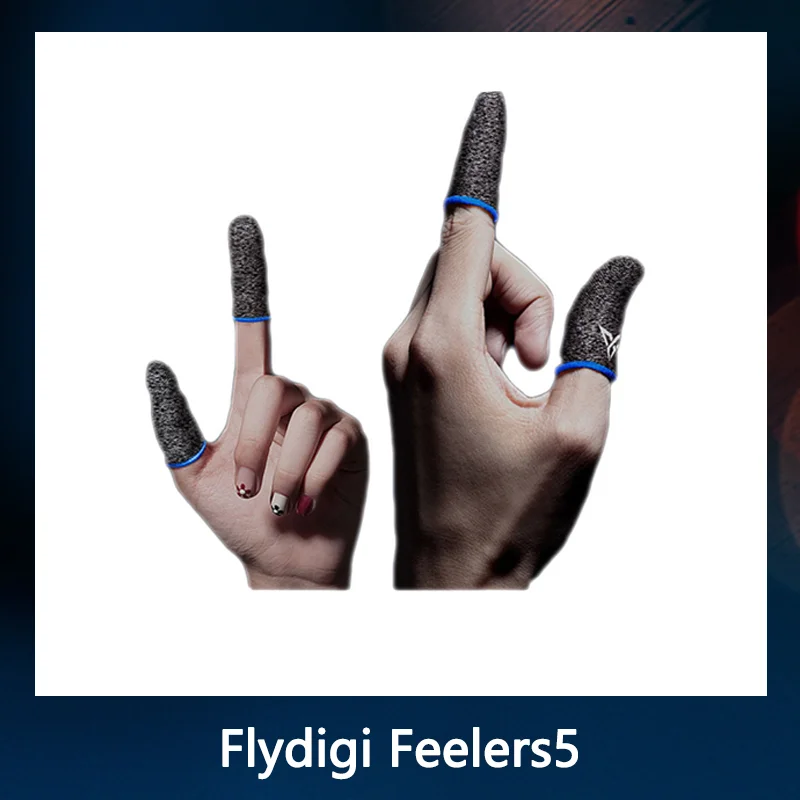 Flydigi щупы 5 пальцев рукав пот чувствительный нет задержки пальцы для мобильных