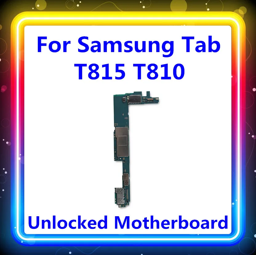 Для samsung Galaxy Tab S2 T815 T810 материнская плата разблокированная T815 T810 карта официальная Andorid с чипом планшет материнская плата логическая плата