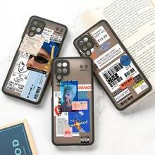 

Case Hard PC For Samsung Galaxy S21 Ultra S20 FE Plus A52 A72 A32 A21S A12 Phone Case Samsung A32 A52S A03S A13 A22 A11 Coques
