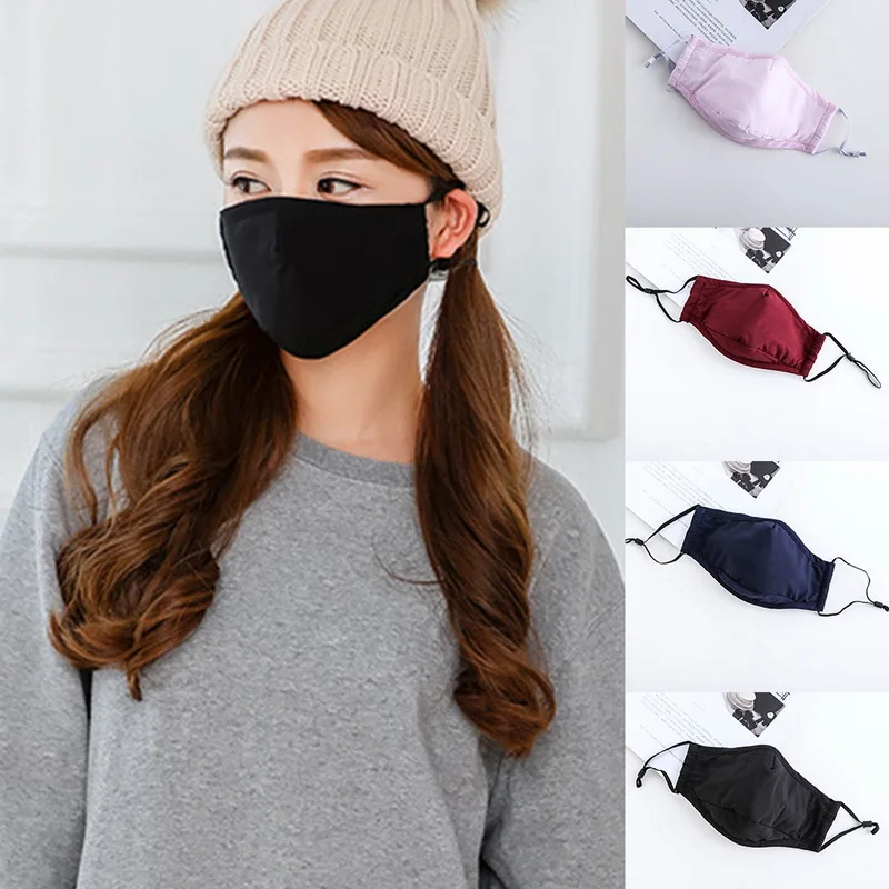 

Proof Flu Face Masks Cotton PM2.5 Mouth Mask Anti Dust Mask Activated Carbon Filter Windproof Mouth-muffle Bacteria Face Masks