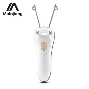 

Electric Hair Remover Women Beauty Epilator USB Rechargeable Body Facial Hair Removal Defeatherer for All Body Parts Cotton