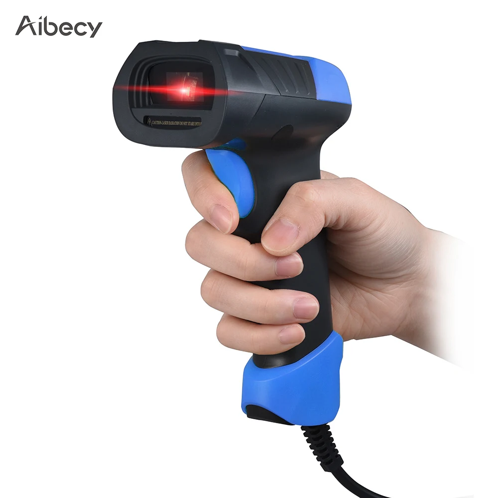 Aibecy A8 Портативный USB сканер штрих-кода считыватель для Android Linux | Компьютеры и офис