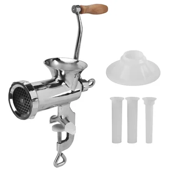 

Meat Cutter Household Stainless Steel Manual Meat Grinder Meat Vegetable Grinding Machine Kitchen Utensils Meat Grinding Tool