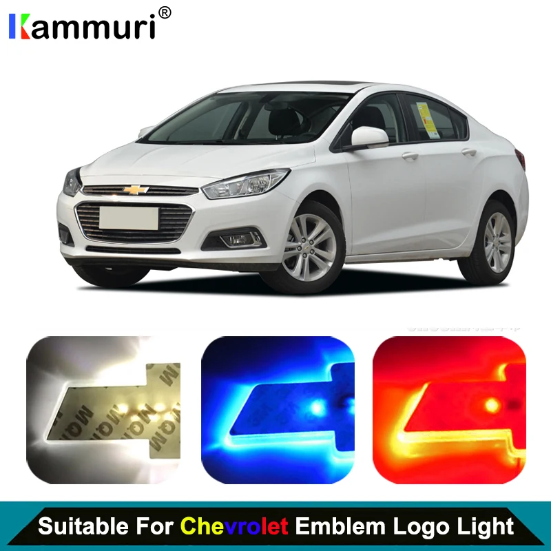 2D Эмблема/Бейдж/логотип свет для chevrolet captiva niva tahoe orlando cruze аксессуары camaro нива СВЕТОДИОДНЫЙ ЭМБЛЕМА/Бейдж/логотип свет