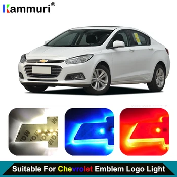 

2D emblem Badge Logo Light for chevrolet captiva niva tahoe orlando cruze accessories camaro нива LED Emblem Badge Logo Light