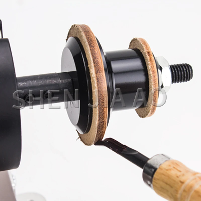 110/220V Speed Belt Edger Grinding Machine 350W Leather Edge Polishing Machine Engraving Practical Polish 1PC