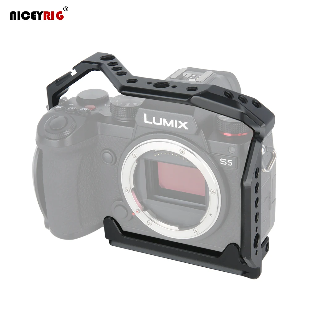 Stabilizzazione Della Gabbia Della Fotocamera Niceyrig Per Panasonic Lumix S5