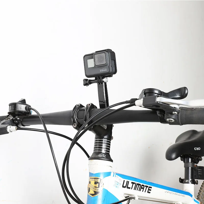 Aluminum Big Top Cap Mount Bicycle Bike Headset Adapter Mount for GoPro Hero 7 6 5 4 3+ Sjcam EKEN Yi 4K Lite Go Pro Accessories