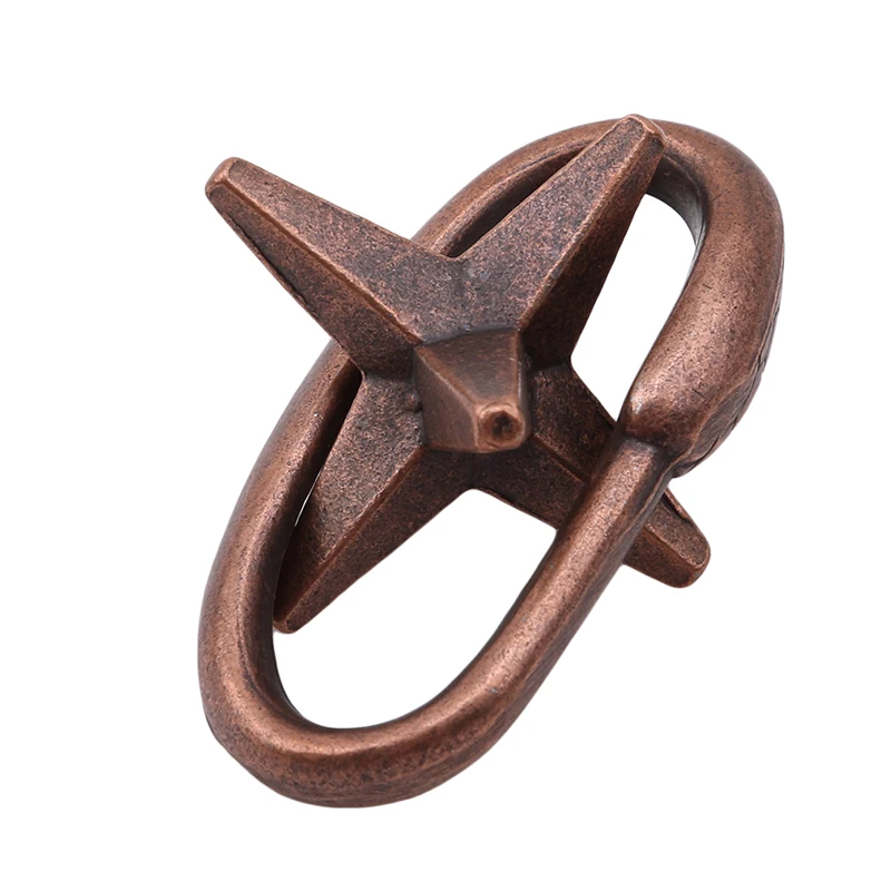 3D головоломки с замком из сплава металлические детские развивающие игрушки для