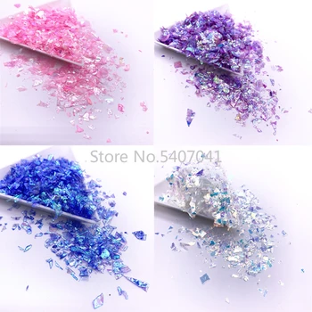 

Irregular Sugarl Paper Sequin DIY Jewelry Accesorries Colorful Paillettes Glitter Nail Art Sequins For Decoration 20g/pack