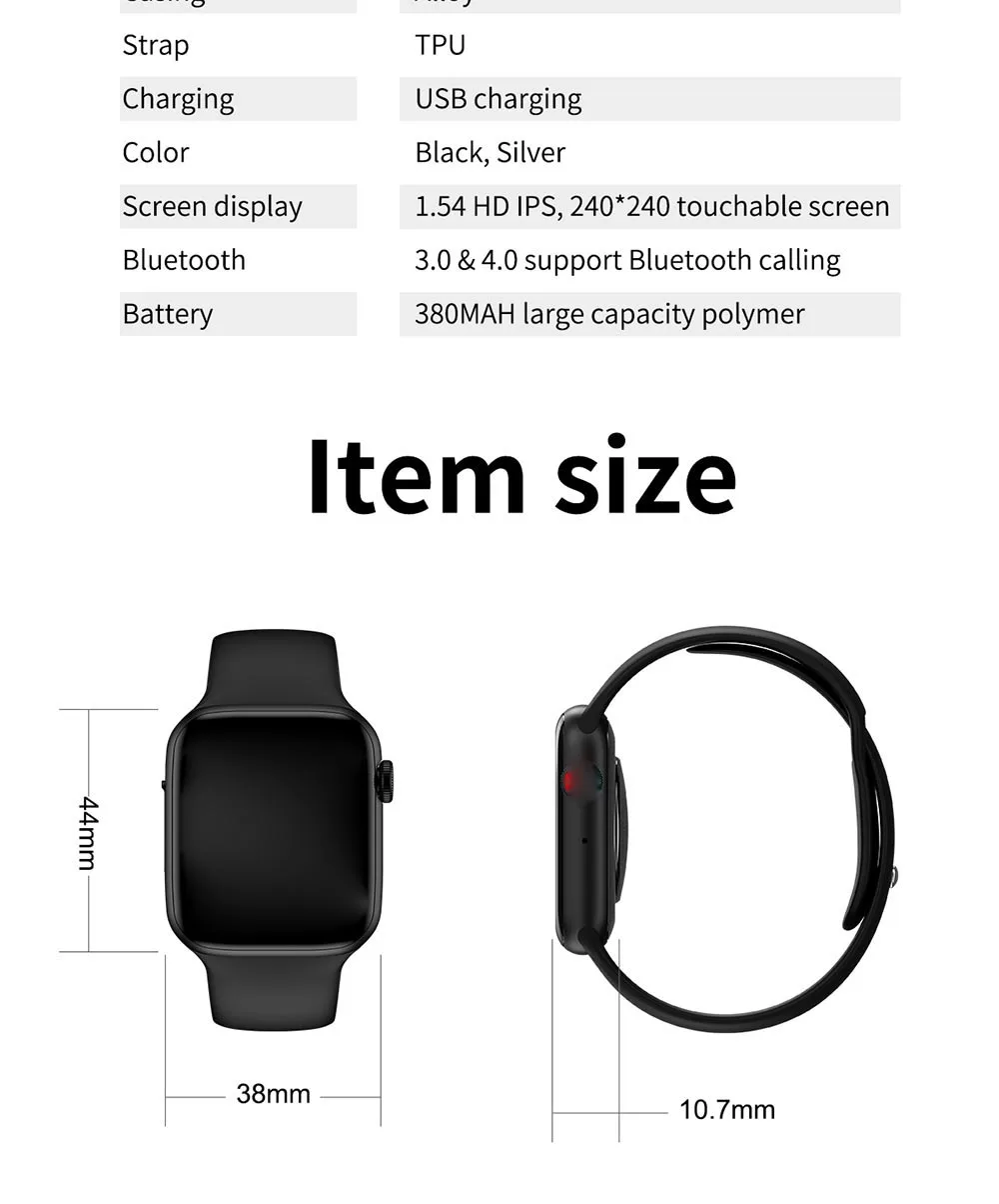 Умные часы W34 с Bluetooth и функцией вызова, ЭКГ, монитор сердечного ритма, умные часы для мужчин и женщин, для Android, iPhone, xiaomi, группа PK iwo8 4