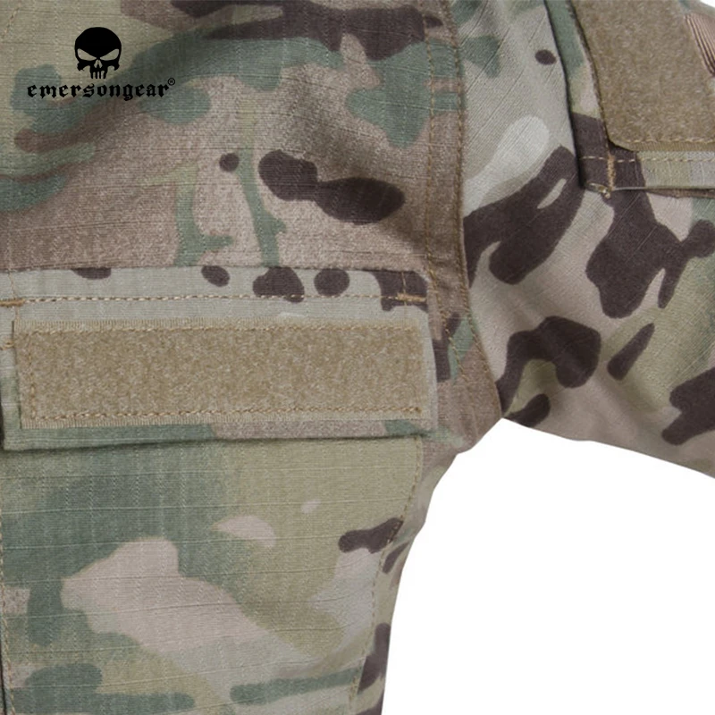 Детский Тактический комплект одежды emersongear Осенний Камуфляжный костюм для охоты