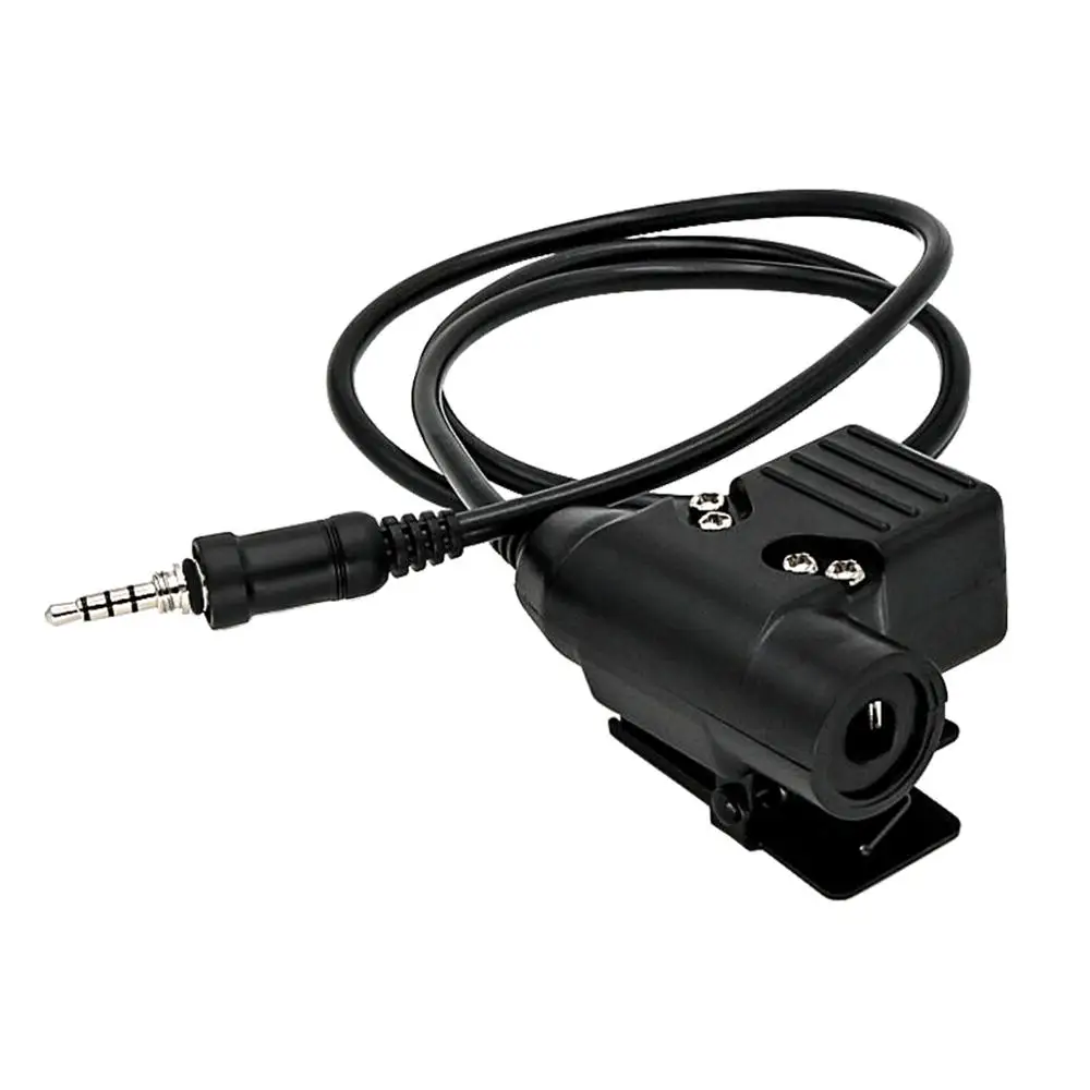Yaesu Vertex U94 ptt Тактический адаптер для гарнитуры для Yaesu Vertex VX-6R VX-7R VX6R VX7R FT-270 VX-127 VX-170 рация