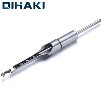

Square Hole Drill Bit HSS 6.35/7.94/9.5/12.7mm Woodworking Mortising Chisel Set 1/2' 3/8' 5/16' 1/4' Woodworking Tool Set