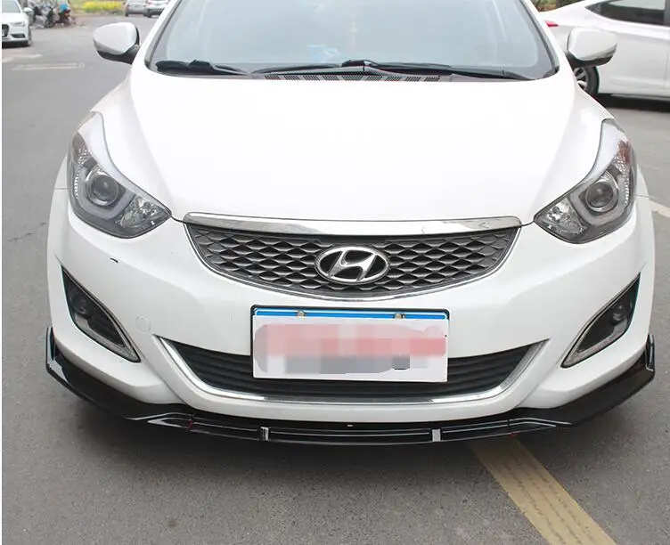 Задний спойлер для Hyundai Elantra 2012 2015 EC ABS задний бампер диффузор|Спойлеры и крылья| |