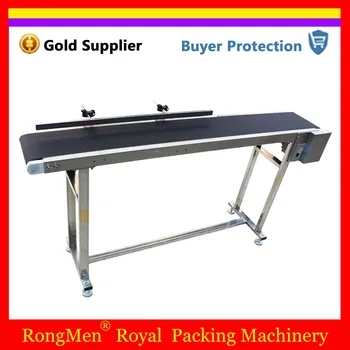 

Conveyor Band Carrier Belt Conveyer For Bottles Food Products Inkjet Printer Work Line Moving Belt Transfer Device Free Shipping