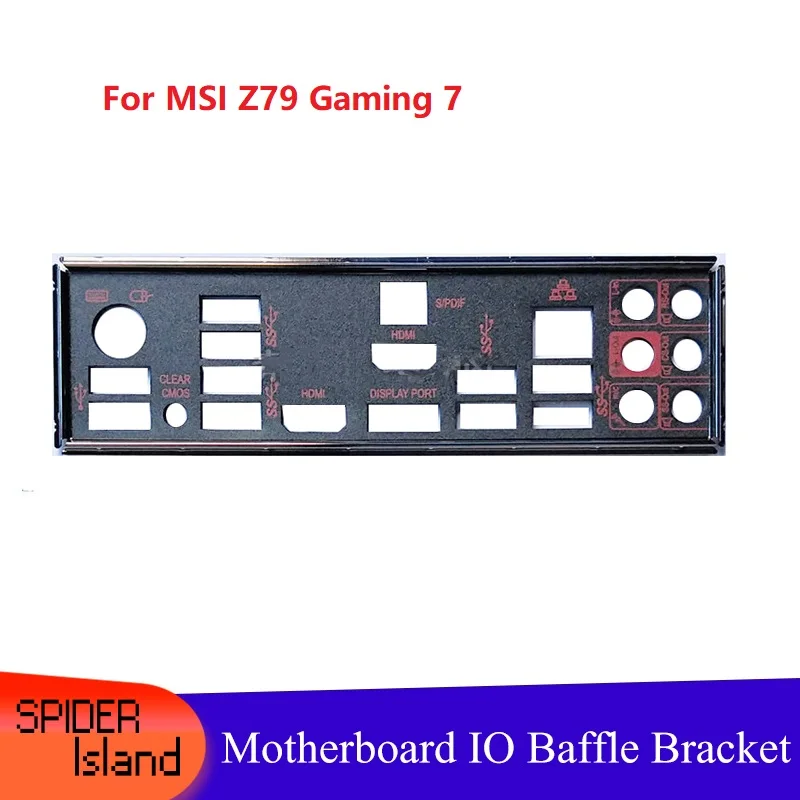 New I/o Shield Back Plate Chassis Bracket Of Motherboard For Msi Z97