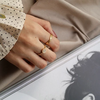 

Silvology 925 Sterling Silver Cat Eye Stone Arrow Rings Minimalist Elegant Direction Chic Rings for Women Nordic Style Jewelry