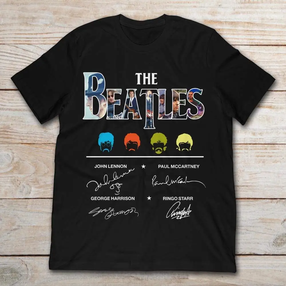 T-Shirt The-Beatles Hair John-Lennon 