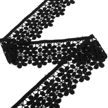 9 см кружева многократный свернутый над полиэстером DIY пальто юбка платье Атласный Костюм с тесьмой декоративный кординг