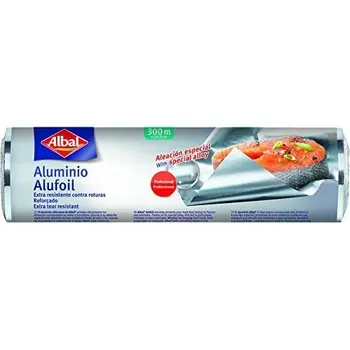 

Albal Professional Aluminium Roll, 300m x 295mm - 1 Piece