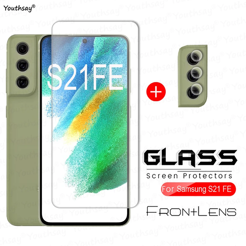 Per Samsung Galaxy S21 Fe Glass Per Samsung S21 S20 S23 Fe Glass Phone Screen Film Protector Per Galaxy S21 Fe Vetro Temperato