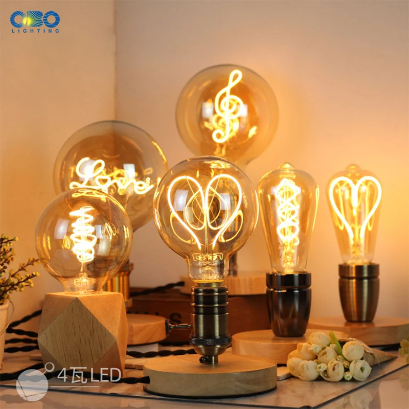 Vintage Table Lamp Single Iron Lampshade With Switch E27 Edison Lamp Base Dimming 1.8 m Wire Wood T