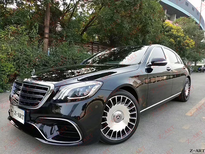 Z-ART пластиковый набор для тюнинга кузова для Mercedes Benz W222- Для AMG S63 Комплект кузова для Mercedes Benz S класс модифицированный Комплект кузова