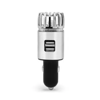 

oxygen smoke PM2.5 vehicle air purifier abs Mini Auto car fresh air anion ionic purifier Oxygen bar ozone ionizer cleaner 1 pcs