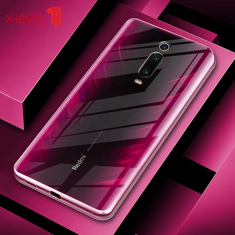Для Xiao mi Red mi K20 K20 Pro чехол X-Level ультра тонкий мягкий прозрачный ТПУ Задний защитный чехол для Xiaomi mi 9T mi 9T Pro
