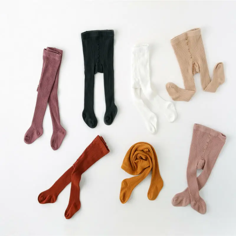 

2020 new High Quality cute Baby Girls Knee High Cotton Long Warm Stocking Kids Toddlers Tights Leg Warmer Stockings 0-4Y