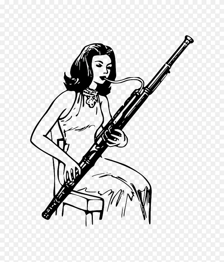 巴松乐器剪辑艺术.乐器