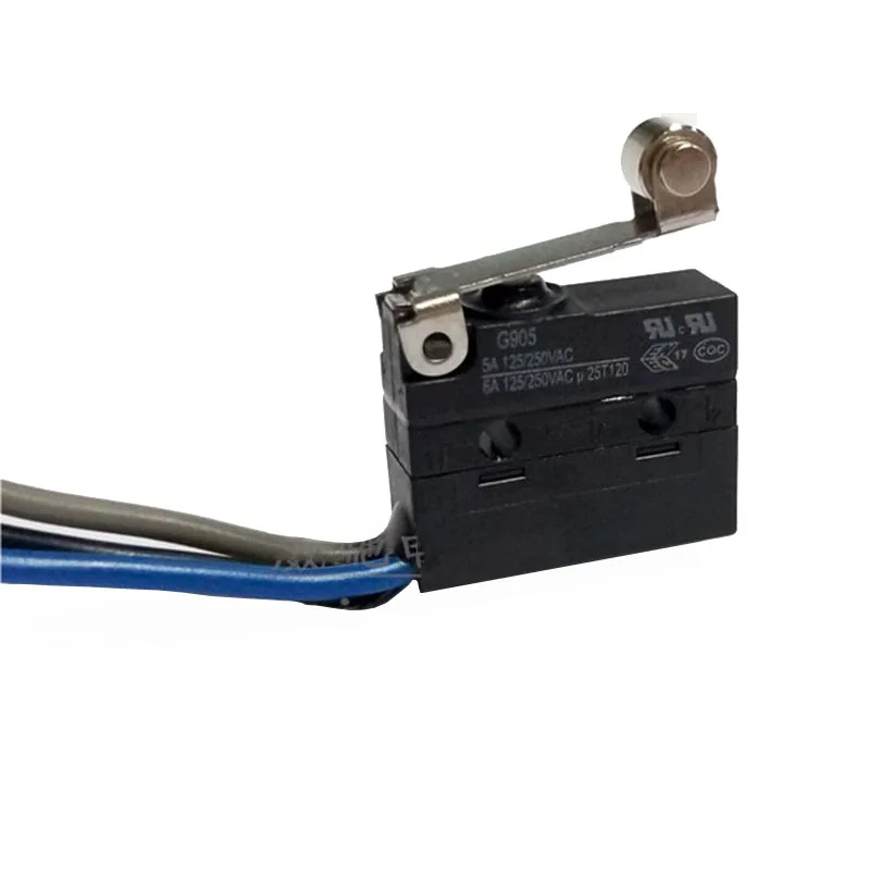 G905 Waterproof Dustproof Limit Switch 3 Pins 5A 250VAC For Car Micro Switch