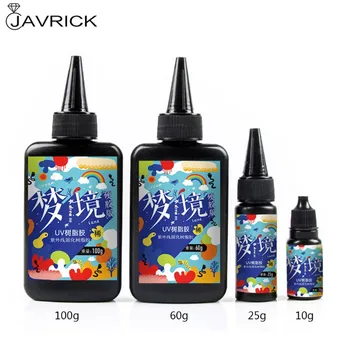 

10/100/25/60g Ultraviolet Resin Hard Glue Curing Crystal Epoxy Hard UV Gel DIY Jewelry Casting Making Craft Accessories