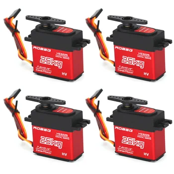

4pcs/lot HS3225 Update Servo 25kg full Metal Gear Digital Servo Baja Servo Waterproof Servo for Rc Baja Cars