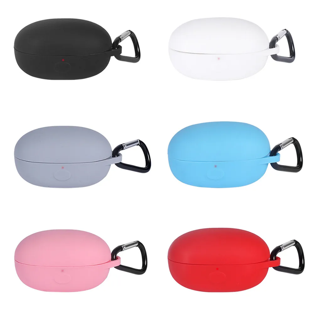 

Silicone Storage Case Cover for Xiaomi 1MORE Stylish True Wireless In-Ear Headphones Shockproof Protective Carrying Case Bag