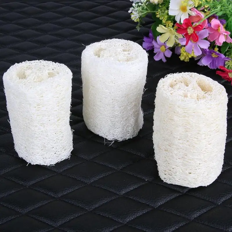 3x натуральная люфа Luffa Мочалка для душа