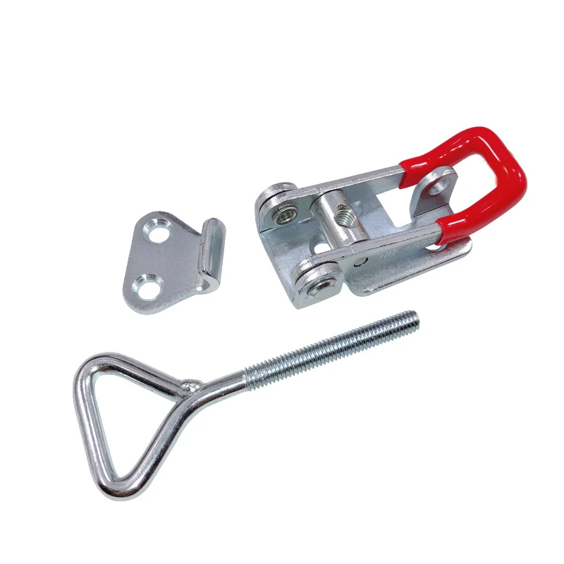 2pcs Toggle Latch Catch Clamp Adjustable Cabinet Boxes Lever Handle Lock Hasp For Sliding Door Furniture Hardware | Обустройство дома