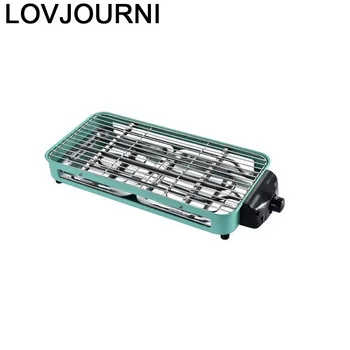 

Machine Grille Cast Iron Parrilla Para Barbacoa Grelha Churrasqueira Churrasco Barbecue for Outdoor Mangal Electric Bbq Grill