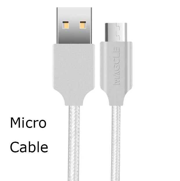 1pc White micro cabl MAGCLE power bank 4X AA батарея аварийный USB Банк питания зарядное устройство портативное зарядное устройство универсальное для Iphone samsung Xiaomi huawei - Тип штекера: 1pc White micro cabl