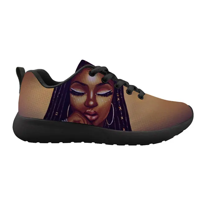 Wheresart/Женская обувь; кроссовки из дышащего сетчатого материала; Женская легкая обувь из Вулканизированной Ткани; Женская Весенняя повседневная обувь в стиле афро-королевы - Цвет: YQ4099Z41