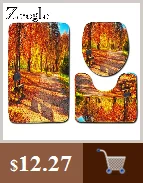 Zeegle фланелевый 3 шт. коврик для ванной комплект Противоскользящие коврики для ванной и туалета моющийся туалетный коврик набор ковров для ванной комнаты коврики для душевой комнаты