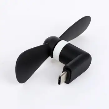 

2020 New Low Consumption USB MINI Type C Small Fan High Quality Color Mini USB Electric Fan Suit For Huaiwei Xiaomi Smart Phones