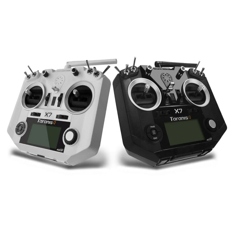 

Newest FrSky Taranis Q X7 QX7 2.4GHz 16CH Transmitter For RC Multicopter FRSKY X7 Flight Remote Control White