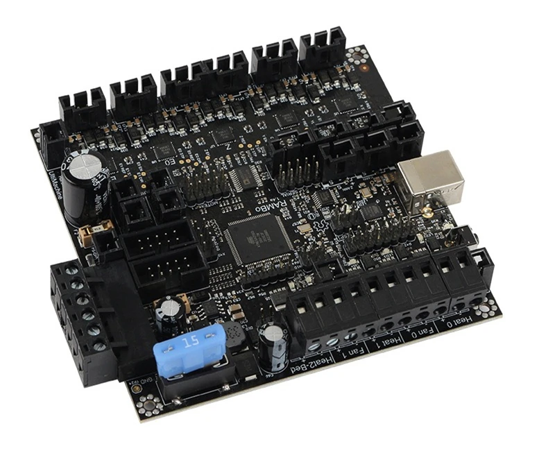 RAMBo 1,4 ATMEGA2560 плата все на одном интегрированная материнская плата для Arduino Lulzbot Taz6 3d принтер