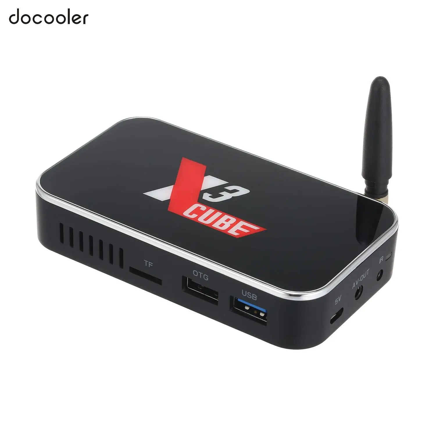 ТВ приставка X3 CUBE Smart Android 9 0 Amlogic S905X3 2 Гб DDR4 16 ПЗУ 4G/5G Wi Fi 1000M BT 4K 1080P HD
