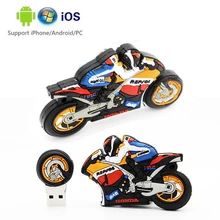 Мотоцикл карта памяти usb 3,0 водонепроницаемый usb флэш-накопитель 128 ГБ U диск ключ Флешка 64 ГБ 32 ГБ 16 ГБ 8 ГБ 4 ГБ флеш-накопитель мини